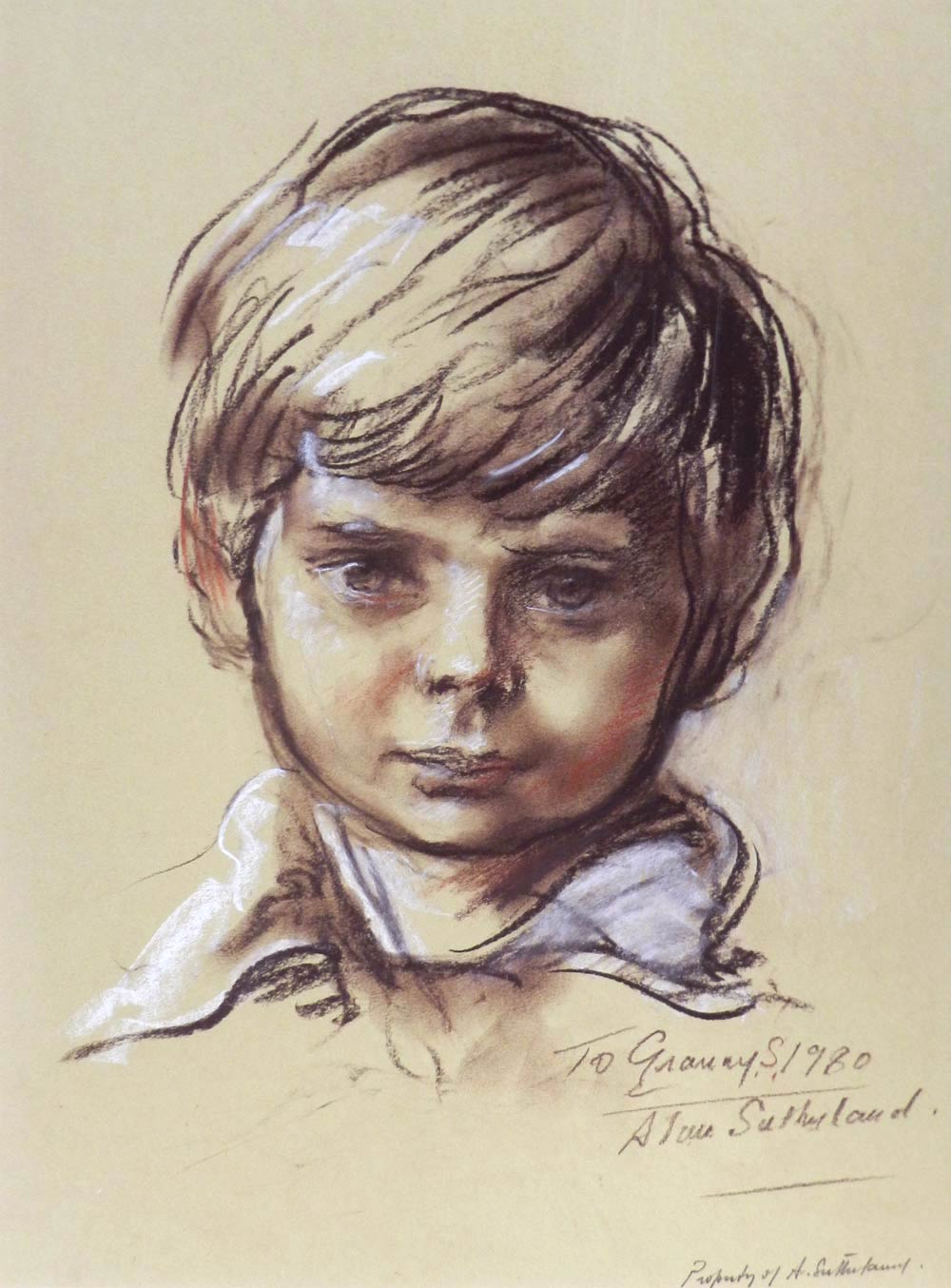 Alan Sutherland - Portrait drawings