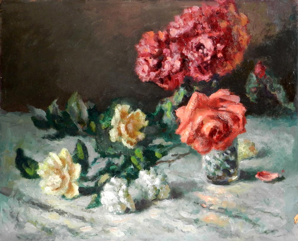 Still life - Coloured Roses