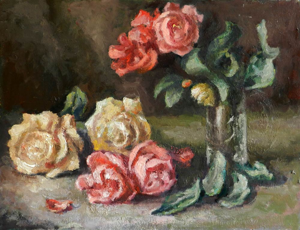 Still life - Coloured Roses